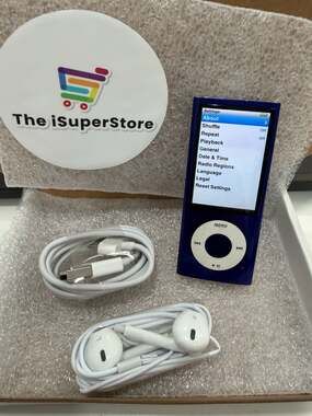 Apple iPod Nano 5th Generation Purple (8 GB) Bundle - See Pictures